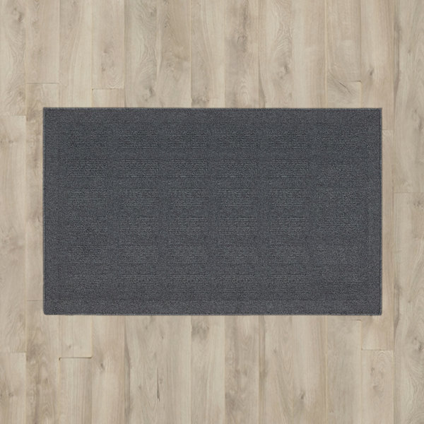 Winston Porter Seema HandTufted Slate Area Rug & Reviews Wayfair
